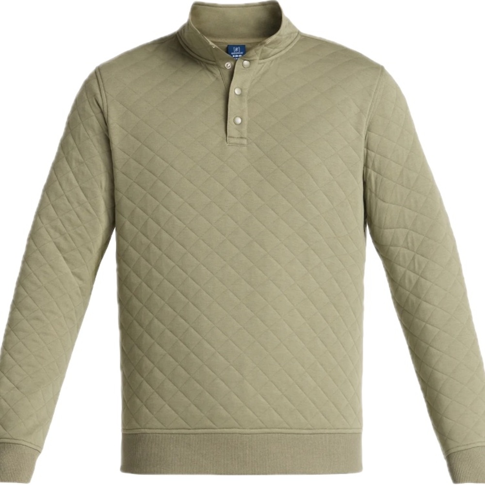 George Olive Quilted Puffer Jacket